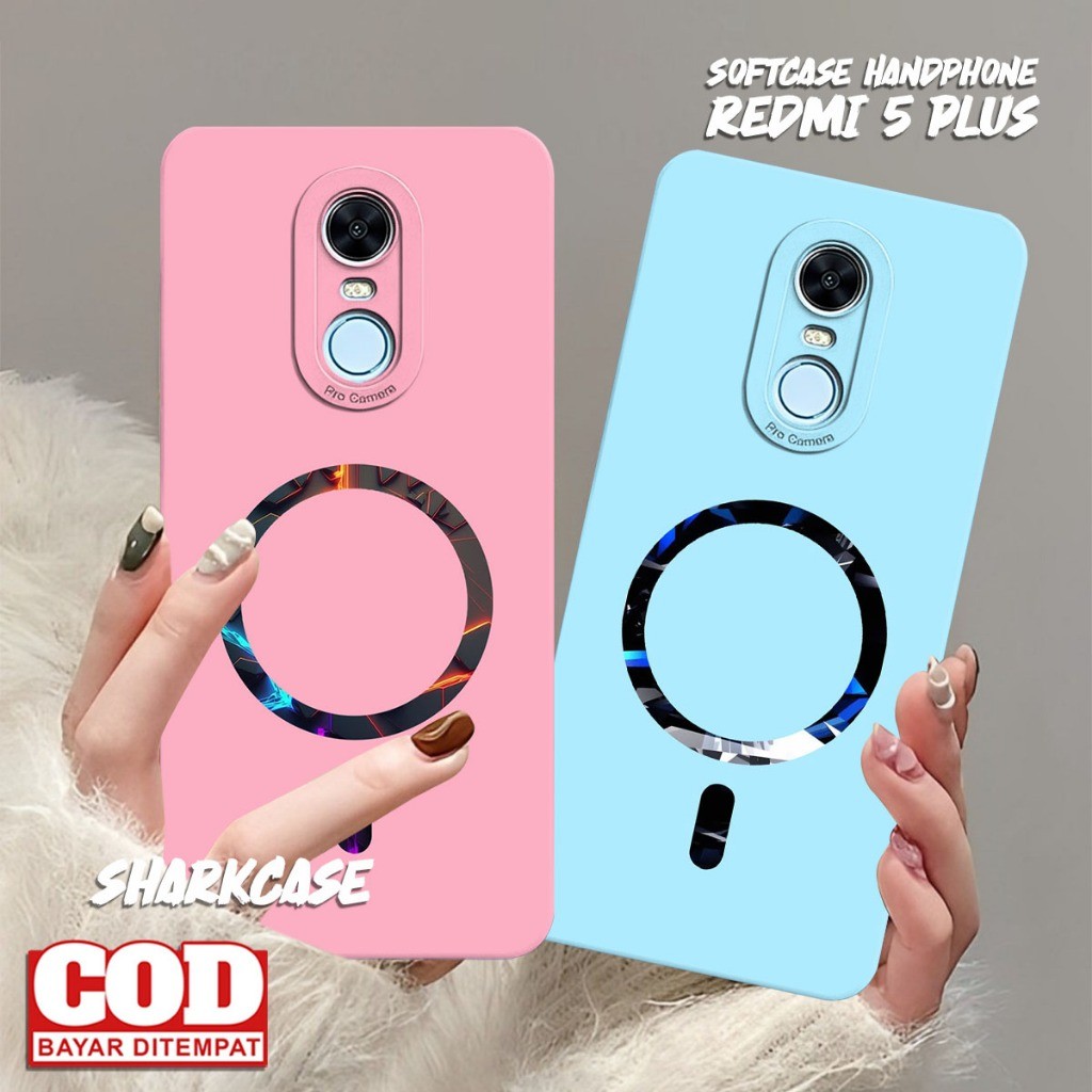 HP Softcase REDMI 5 PLUS / REDMI 5 / REDMI 6 / REDMI 7 / REDMI 8A PRO ล่าสุด Apple Logo Motif - เคส 