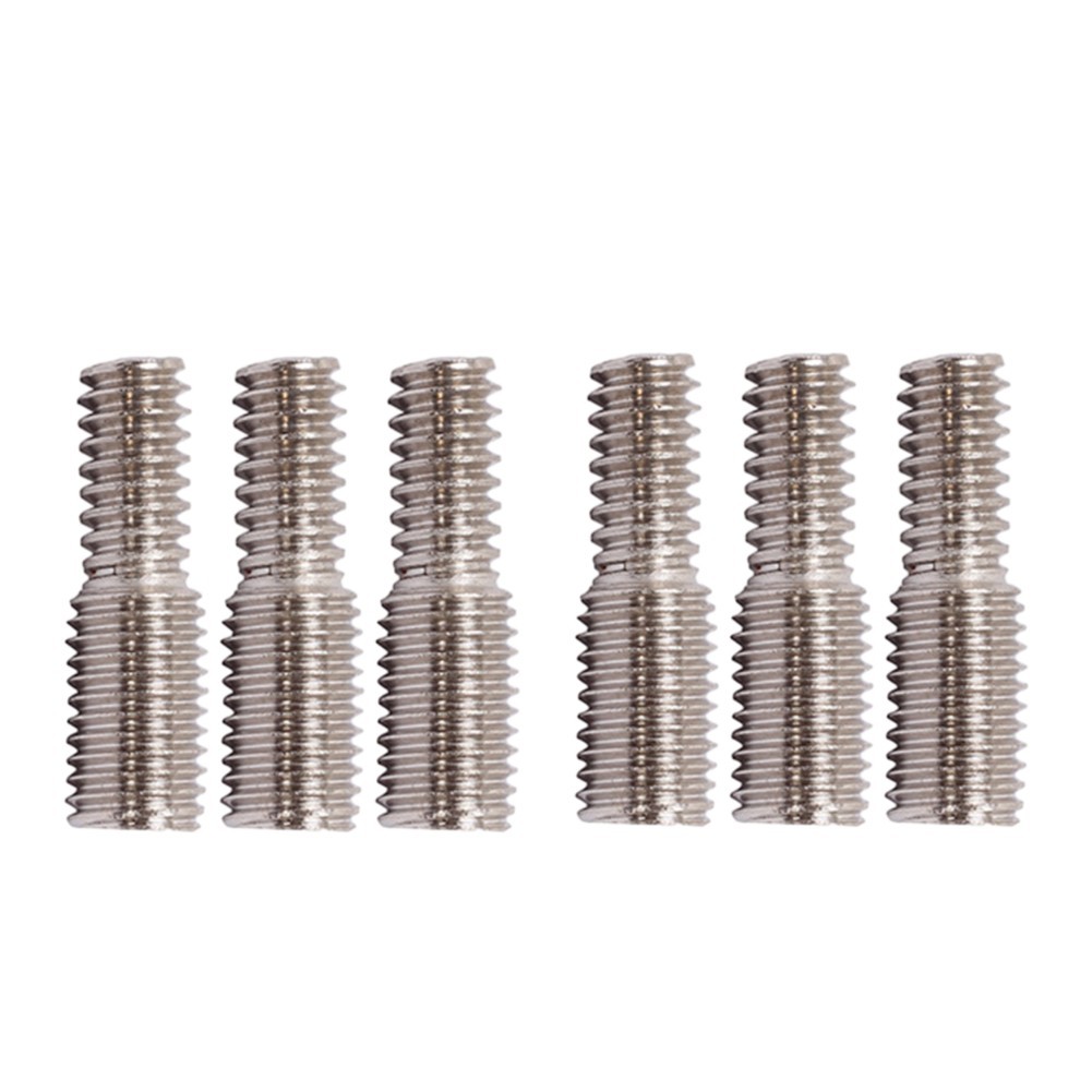 [Z-SMARTCHOICE] 3/6/12pcs 7mm to 6mm Bolt 1/4-20 5/16-24 Double Ended Screws Conversion