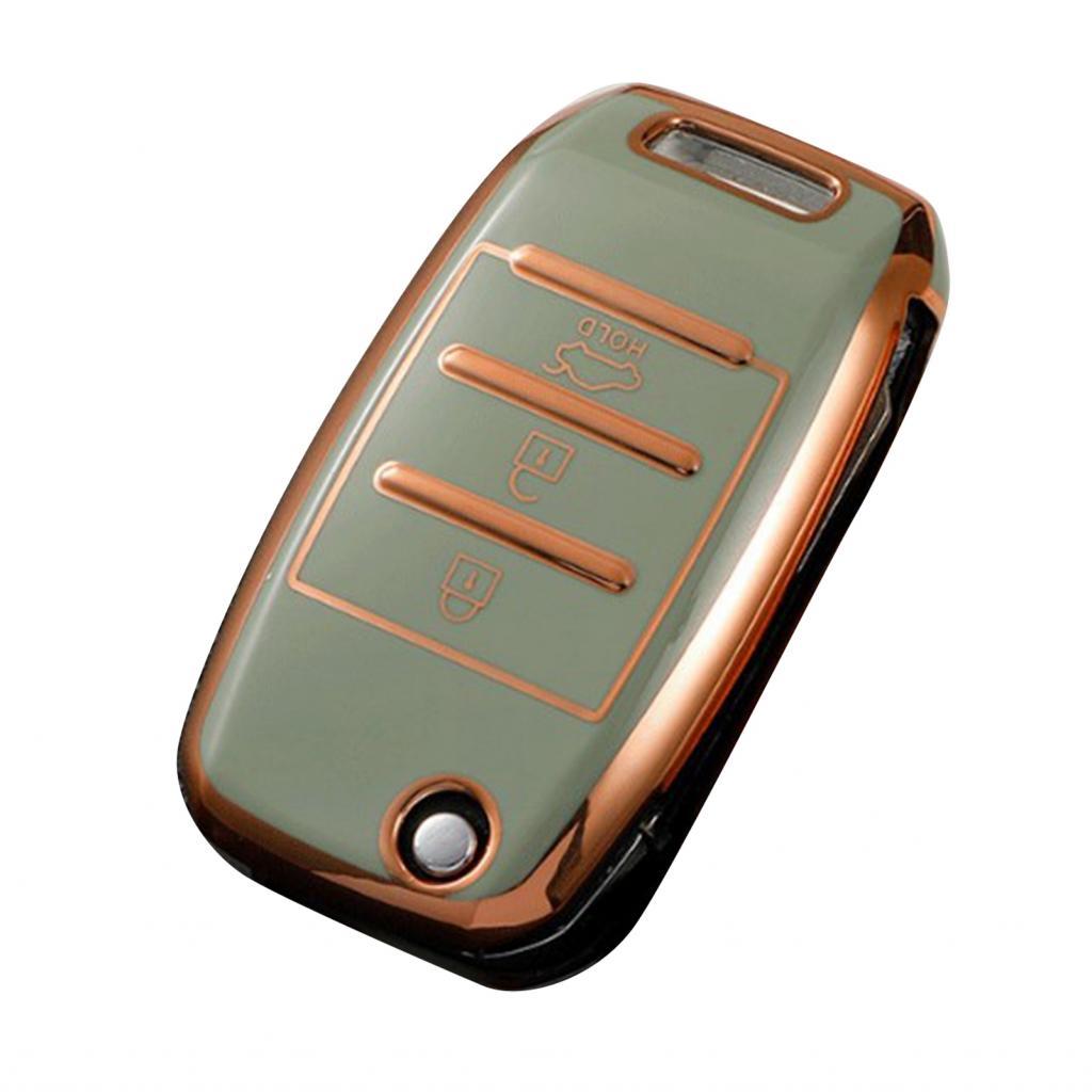 Bacerony Akozon Premium TPU Key Fob Cover Case Fit Smart Protector Designed สําหรับ K2 K3 K4 KXCROSS