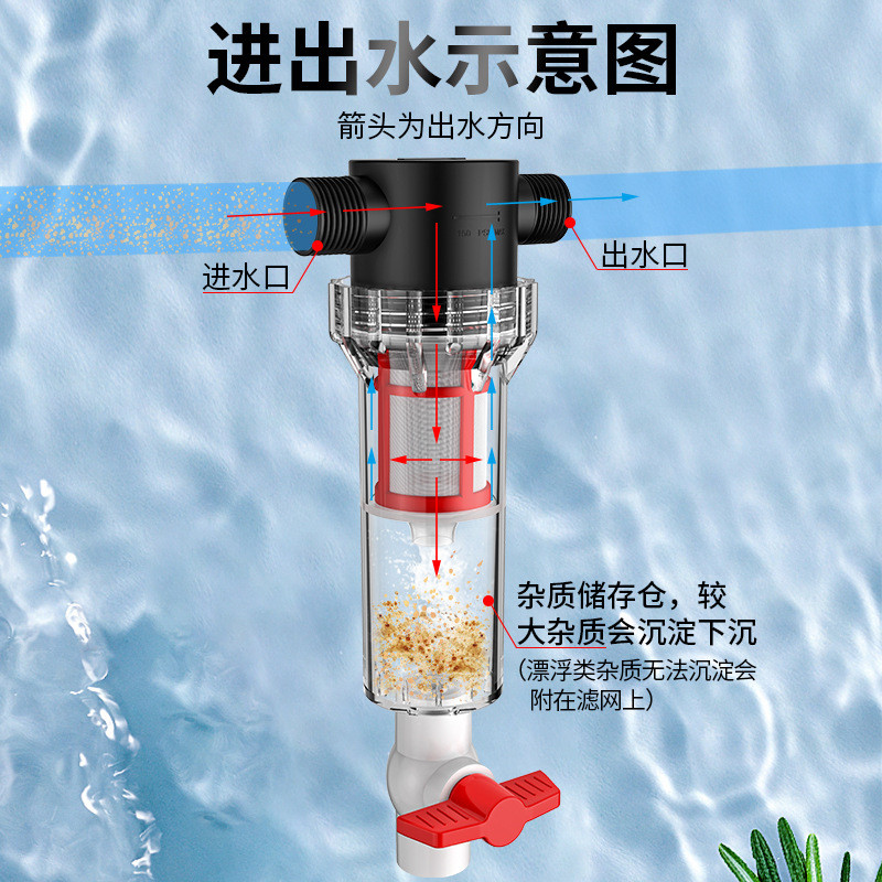 Fish Stool Separator Pre-Filter Fish Toilet Fish Pond Pipe Decontamination Filter Fish Stool Collect