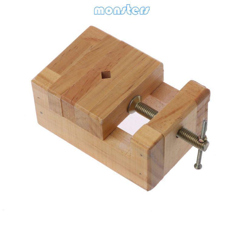 Mon Universal Mini แกะสลักเครื่องมือแกะสลัก Bench Clamp Walnut Vise แกะสลัก Bench Clamp