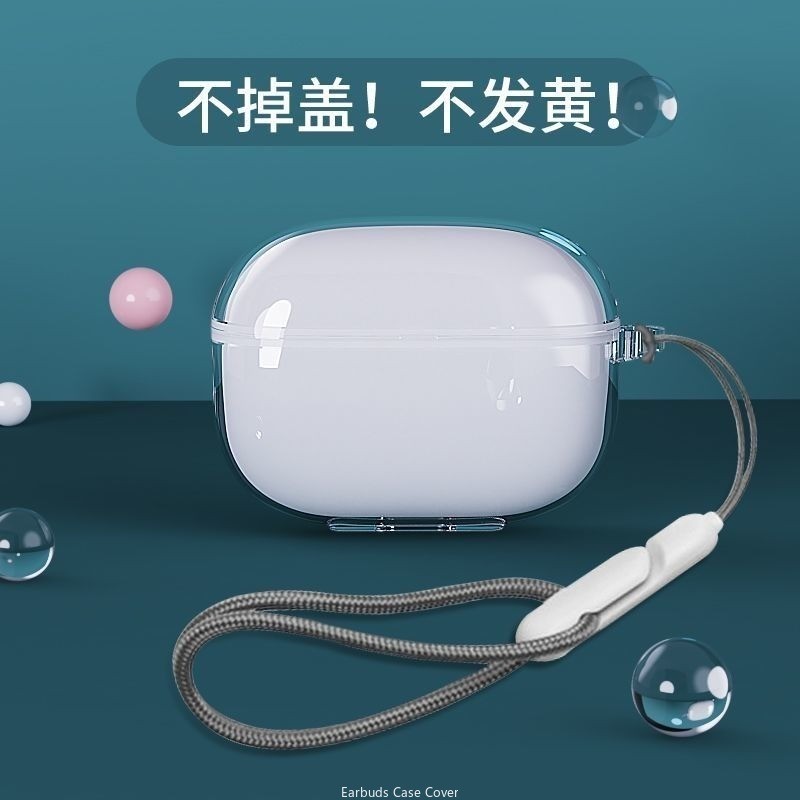 เคสสําหรับ HONOR CHOICE Earbuds X7e Active, TPU ฝาครอบหูฟังแบบใส