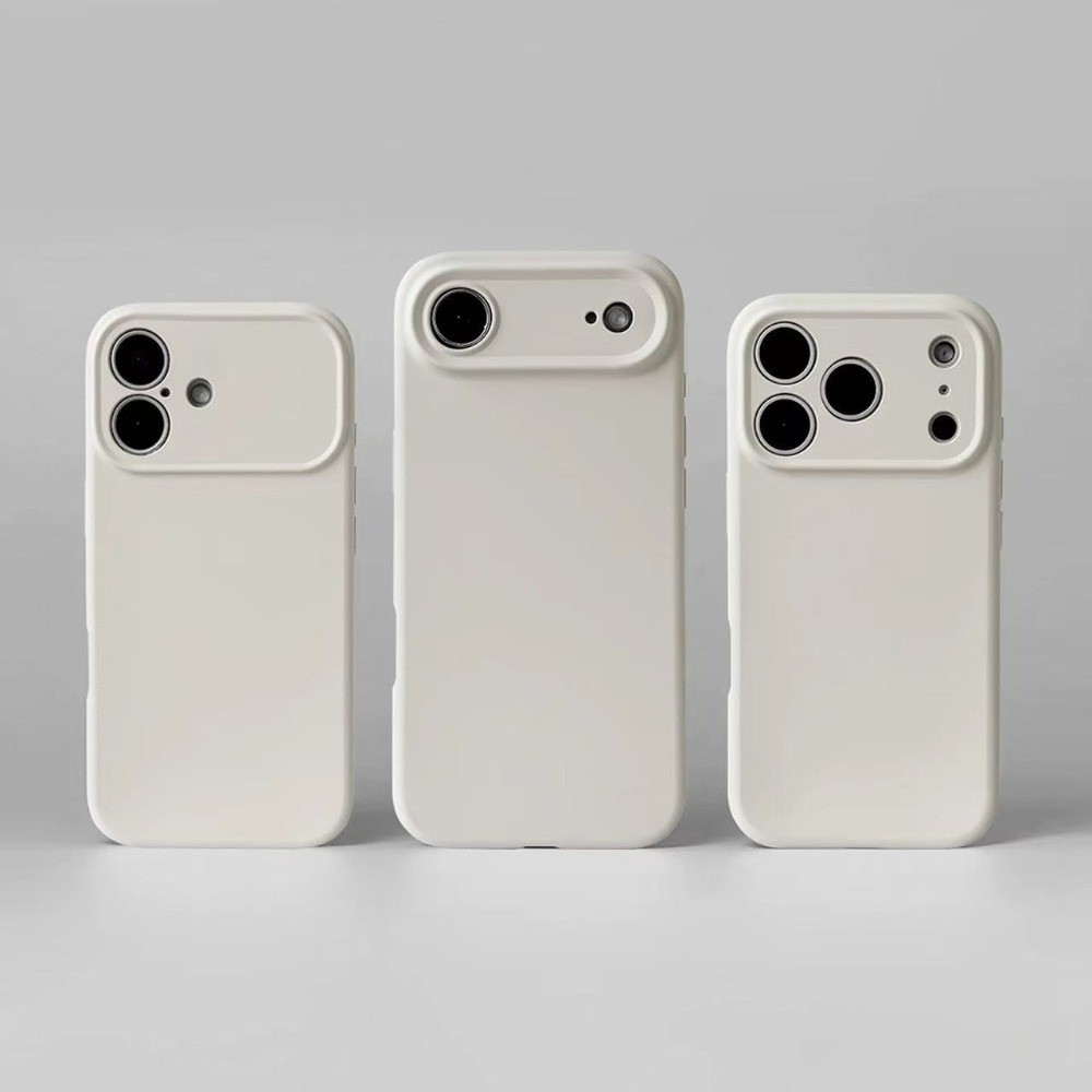 โบราณสีขาวคาร์บอนสีดําซิลิโคนเหลวเคสโทรศัพท์สําหรับ ไอโฟน 17 มือโปร สูงสุด 17อากาศ 16 15 14 13 12 11 มือโปร สูงสุด กันกระแทกป้องกันปลอก
