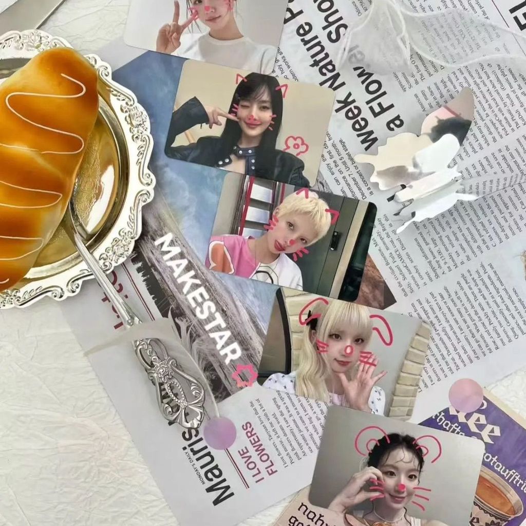 I-dle Mini8 อัลบั้ม Baby Girl gidle Mini 8 รุ่นแนวนอนและรุ่นแนวตั้ง ms5.0 Lucky Card