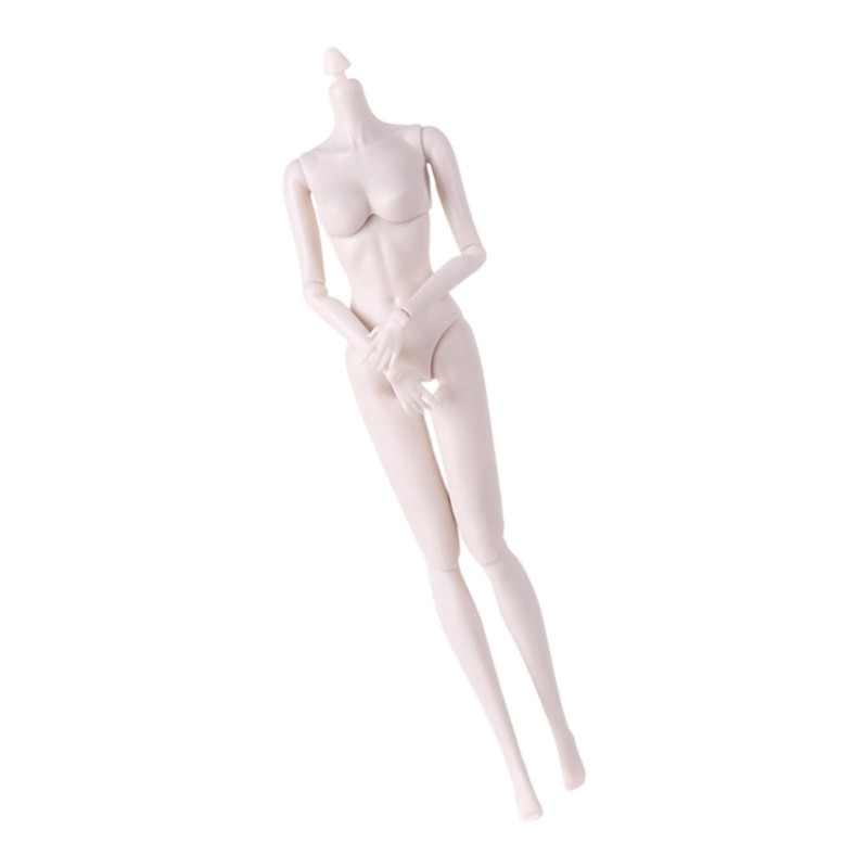 XGB Professional 30 ซม.Poseable Mannequin Body ข้อต่อยืดหยุ่นและ Stable พลาสติกก่อสร้าง Nude ตุ๊กตาสําหรับ Collecto - รูปที่ 2