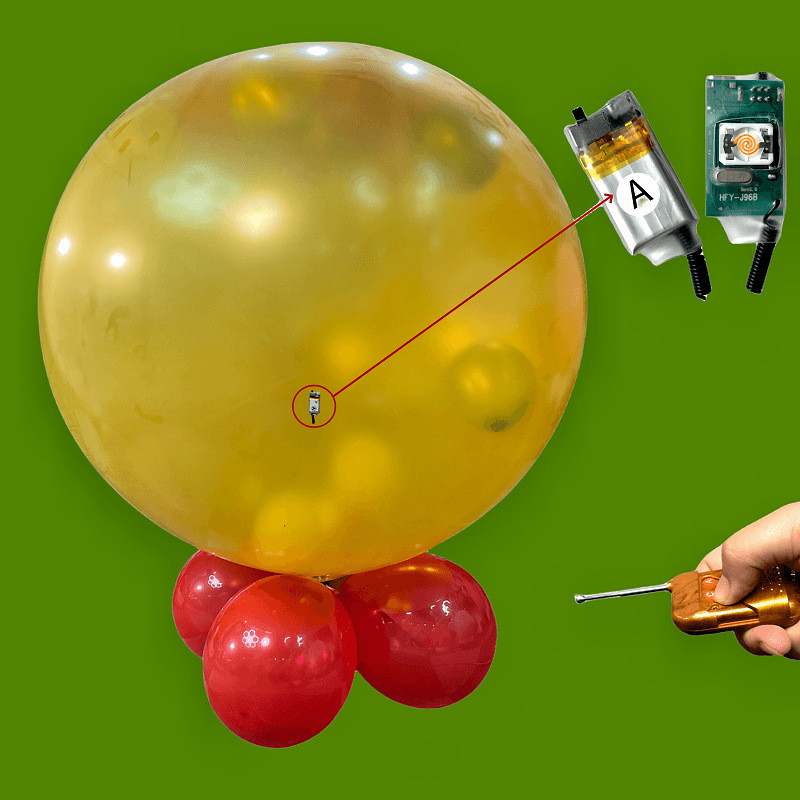 Earth Pop Balloon Controller Patch ประเภทชาร์จ Earth Pop Ball รีโมทคอนโทรล Sky Pop Ball งานแต่งงานการผลิตเครื่องมือ