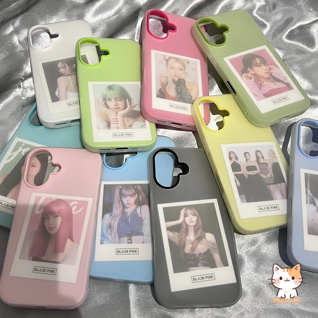 เคสไอโฟน 11 แฟชั่นคู่รักสีขนมอ่อน 2 in 1 สำหรับ IPhone 17 11 16 14 12 13 15 Pro Max X 7 6s 8 16 15 1