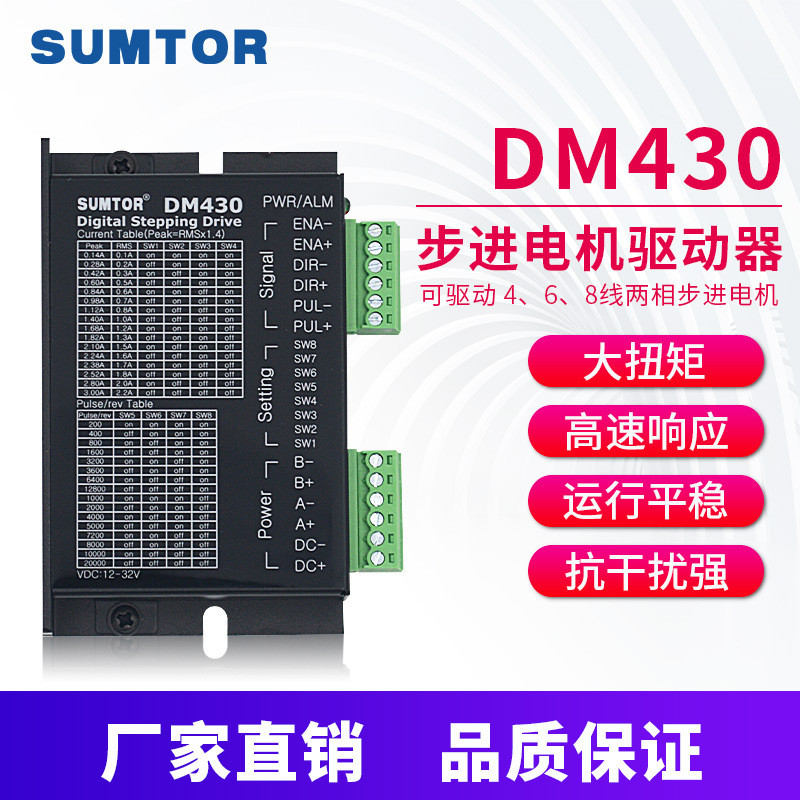 Santuo 20-42 Stepper Motor Driver DM430/M415B/M420B Universal SUMTOR Stepper Driver