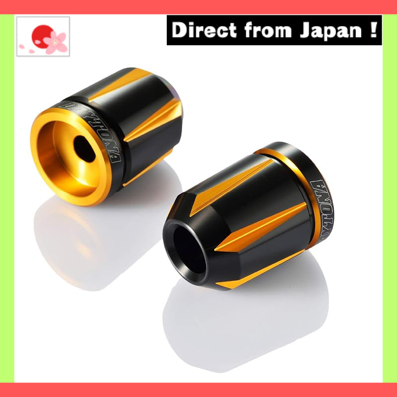 【Japan Original】
Daytona Bar Ends for Kawasaki (M8) PREMIUM ZONE Scratch Gold 93136