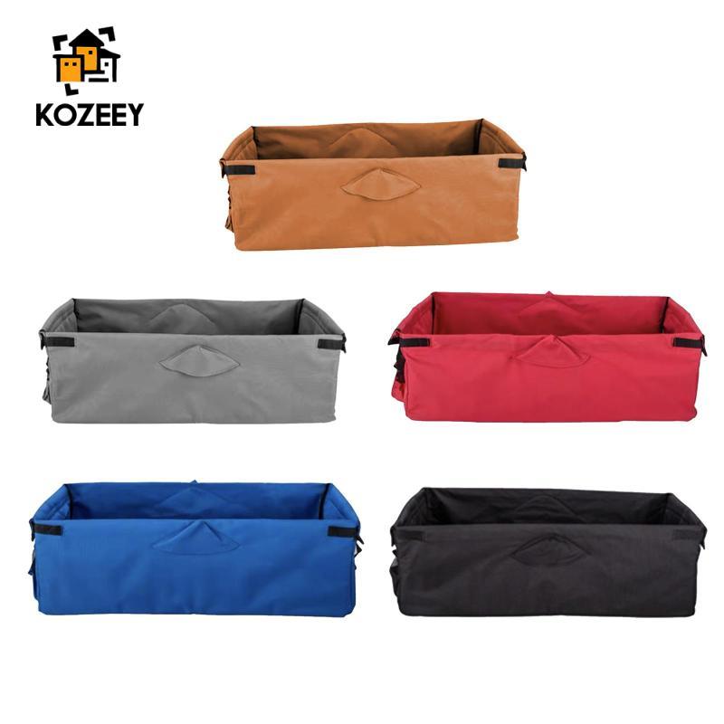 [KOZEEY] carcaretool Utility Folding Wagon Cart Liner Oxford Cloth Trolley Cart
