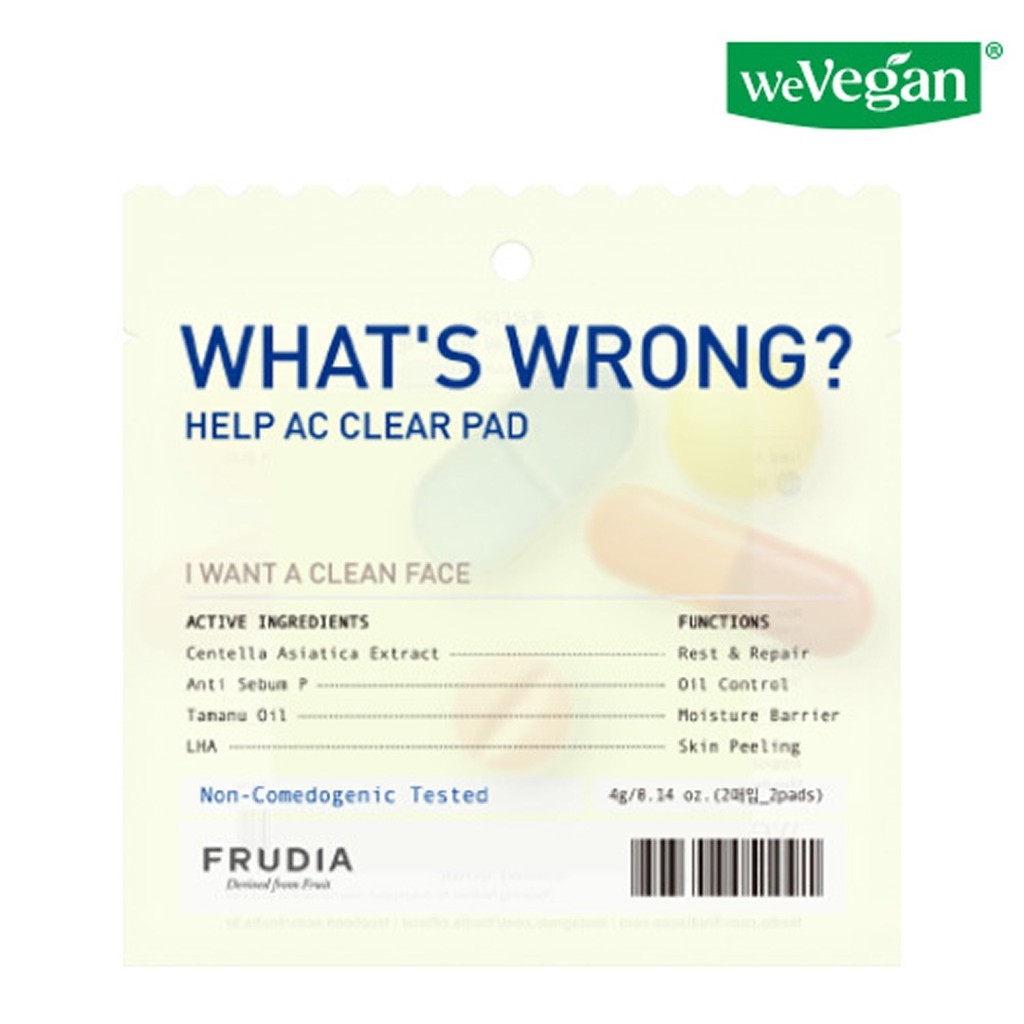Frudia What’S Wrong Help Ac Clear Pad Pouch (2 pads)