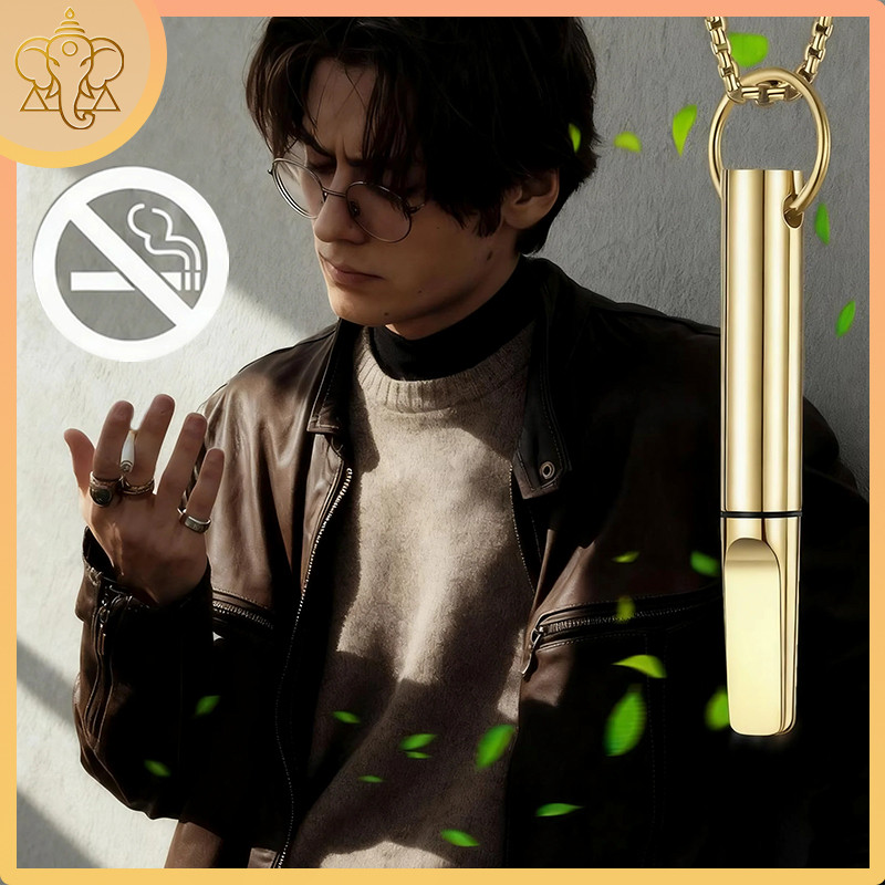 [เครื่องมือเสริมการเลิกบุหรี่] สร้อยคอนกหวีดลดความเครียดความวิตกกังวลช่วยเลิกบุหรี่ชีวิตประจําวันและสมาธิเหมาะสําหรับการเลิกบุหรี่ผู้