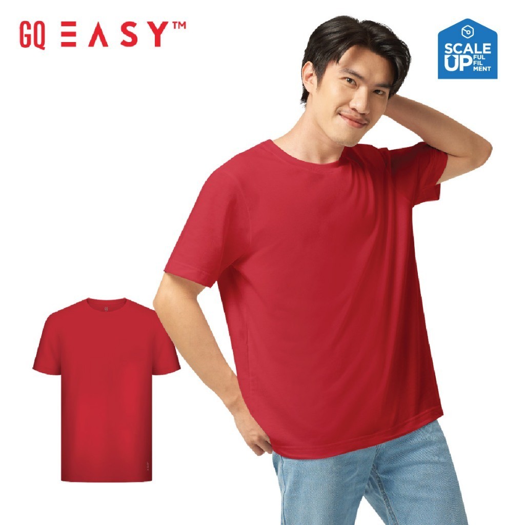 เสื้อยืด GQ Easy สีแดง ระงับกลิ่นกาย