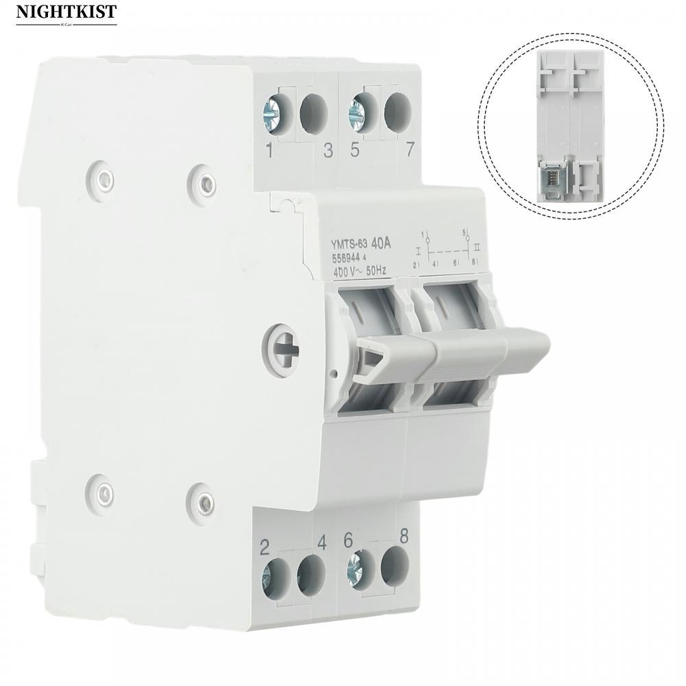 สวิตช์เปลี่ยนอัตโนมัติพลังงานคู่ราคาไม่แพง 2P 40A/63A MTS Circuit Breaker