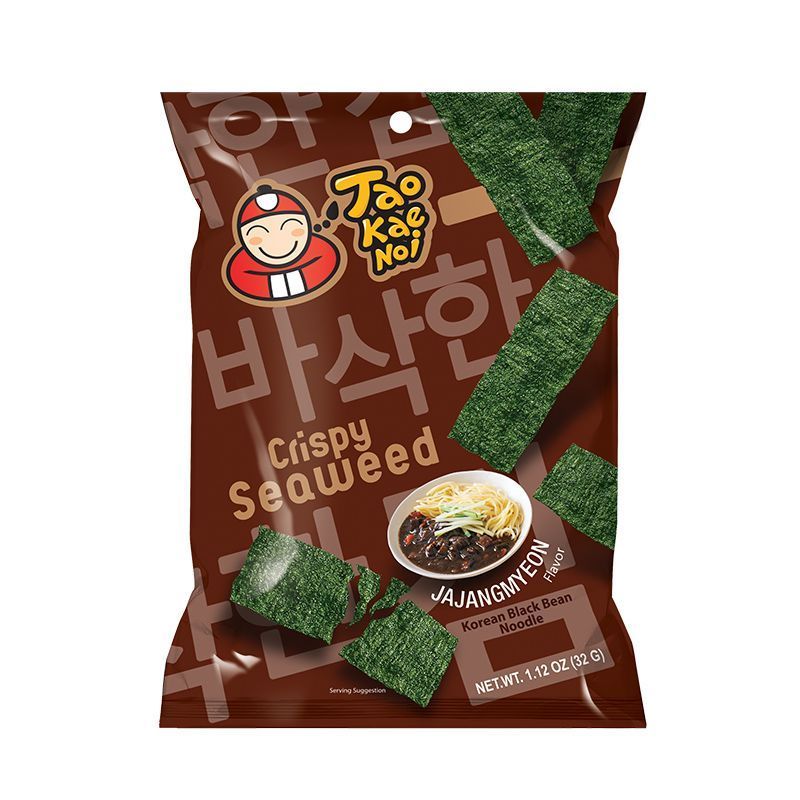 T Thailand นําเข้า Zero Instant Food Little Boss สาหร่ายทะเลกรอบ สาหร่ายทอดชิ้น ของว่างเพื่อสุขภาพสํ