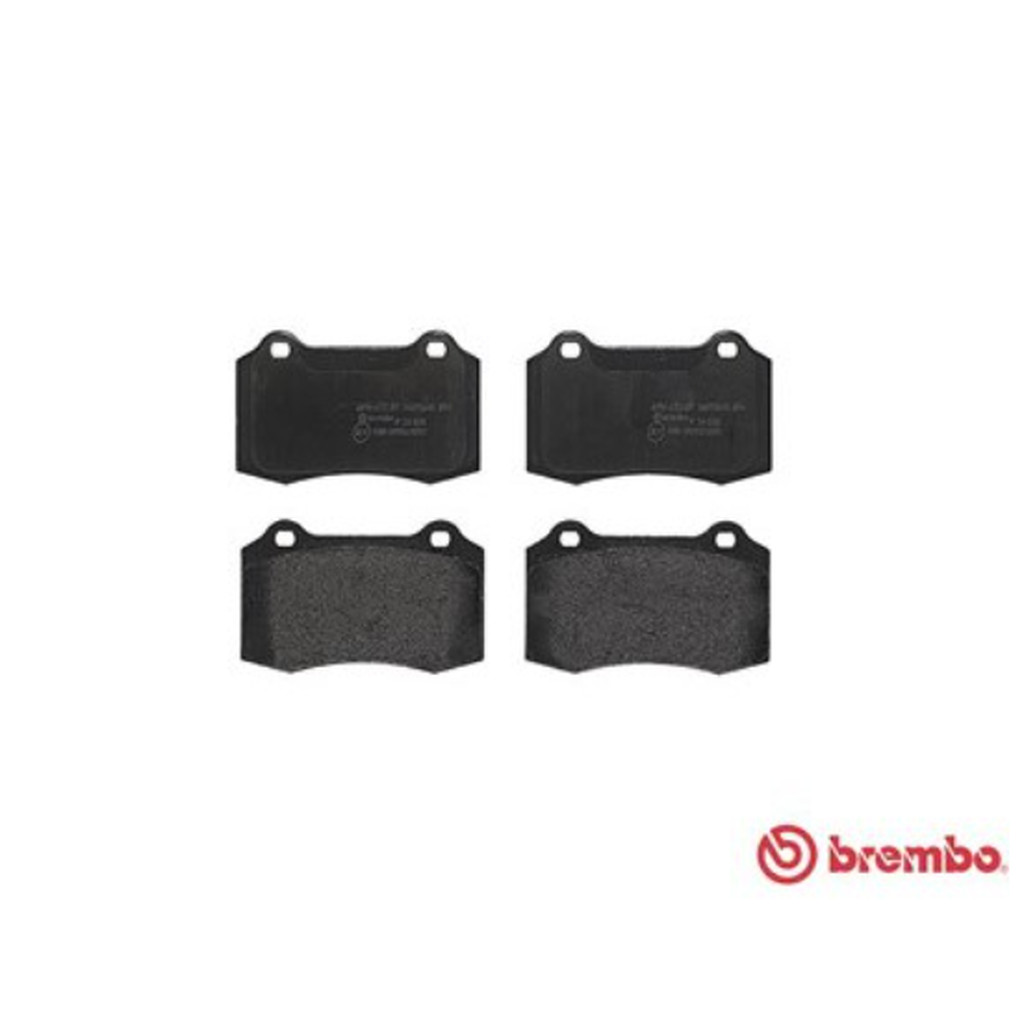ผ้าดิสเบรคหน้า หลัง VOLVO S60 I R 2.5 T AWD 2003-2010 V70 II R 2.5 T AWD 2003-2007 ปั๊มBrembo 4Pot