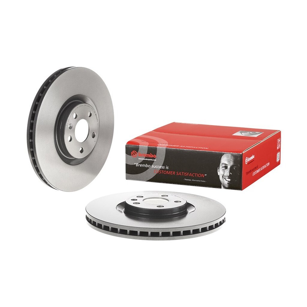 จานเบรคหน้า VOLVO S60 S90 V60 V90 XC40 XC60 XC90 2014-2021 B4 B5 B6 D3 D4 D5 T4 T5 T6 T8 345MM /ชิ้น