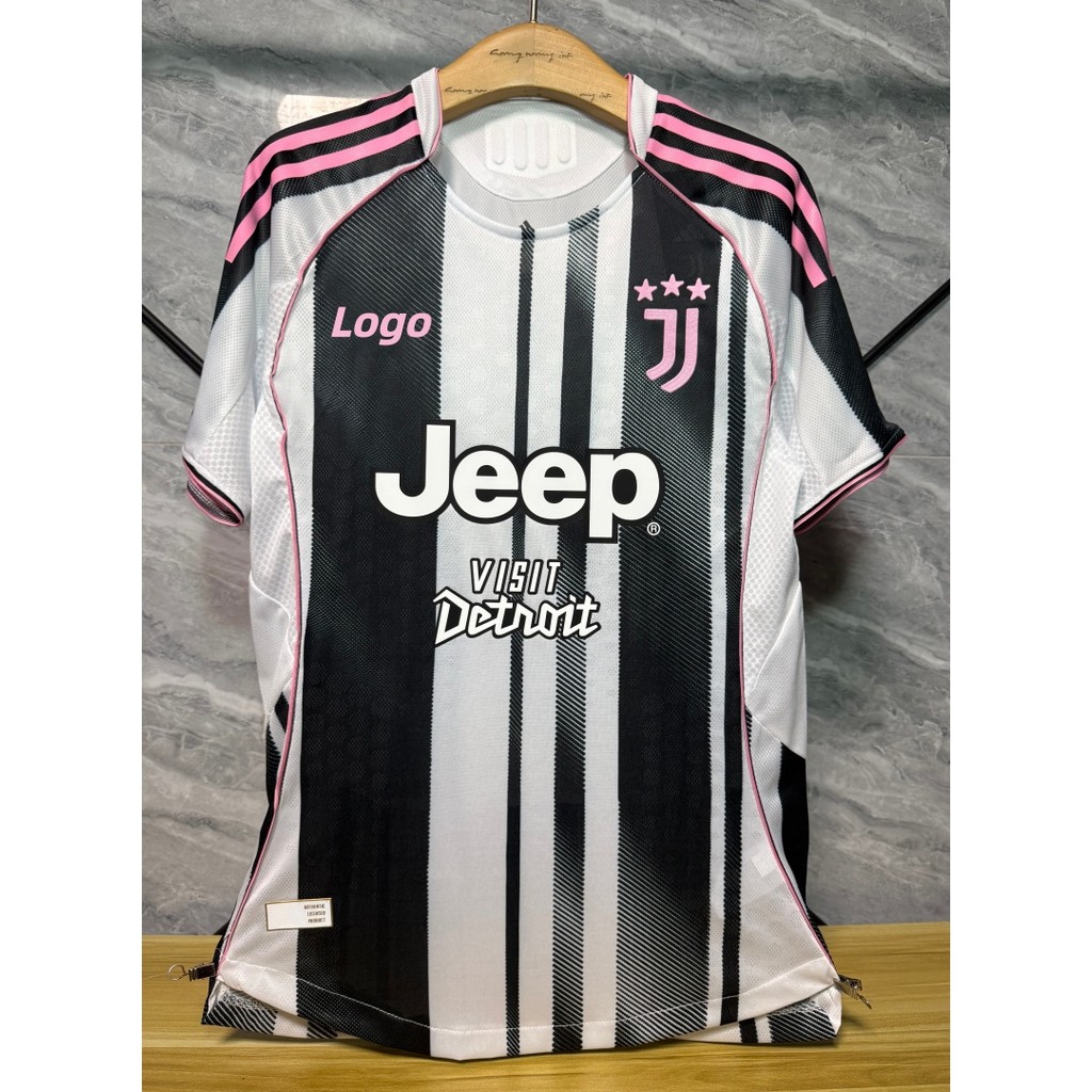 Juventus 2025/26 Player Issue Mens Home Short Sleeves Football Jersey T-shirt with #10 YILDIZ