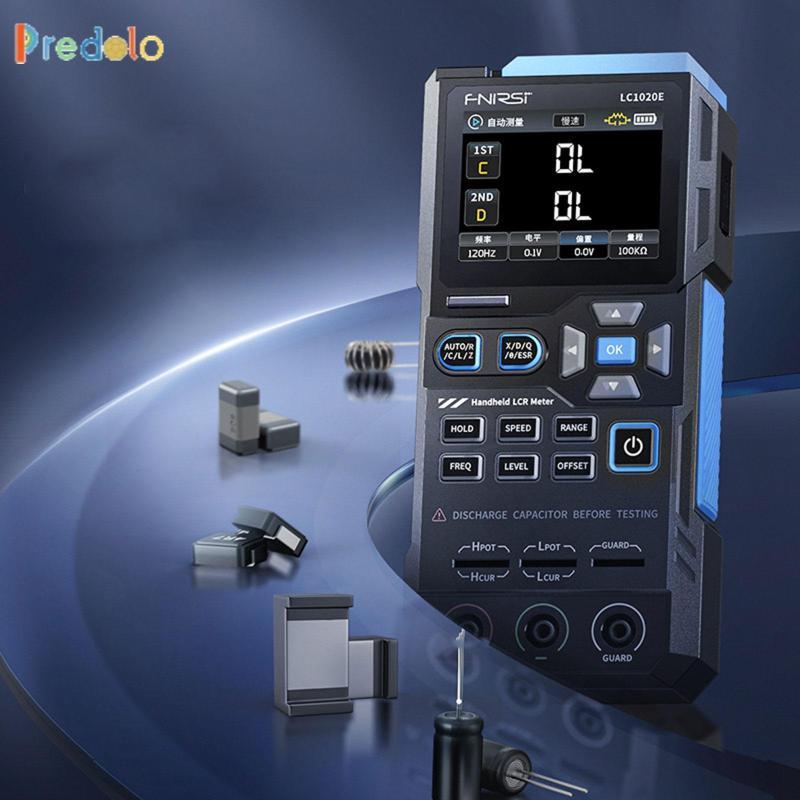 [Predolo] Lcr Esr Tester Multimeter Digital Bridge สําหรับซ่อมวิศวกรอิเล็กทรอนิกส์