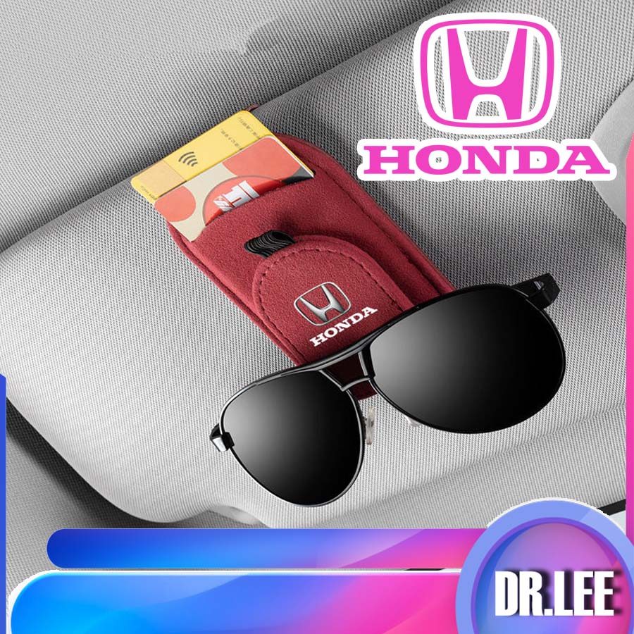 [READY]HONDA HRV Car Sun Visor Storage Glasses Clip Glasses Case CIVIC Body Kit HONDA CITY CRV Car D