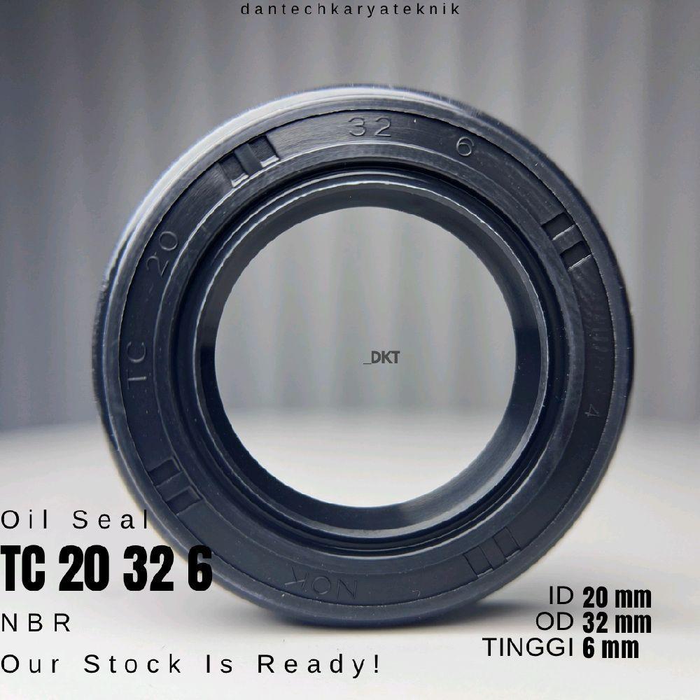ซีล TC 20 32 6 ซีลดึงหลัง / ซีลเพลาไดรฟ์ BeAT FI, Spacy, Spacy FI, Vario 110 eSP, Vario 110 คาร์บูเร