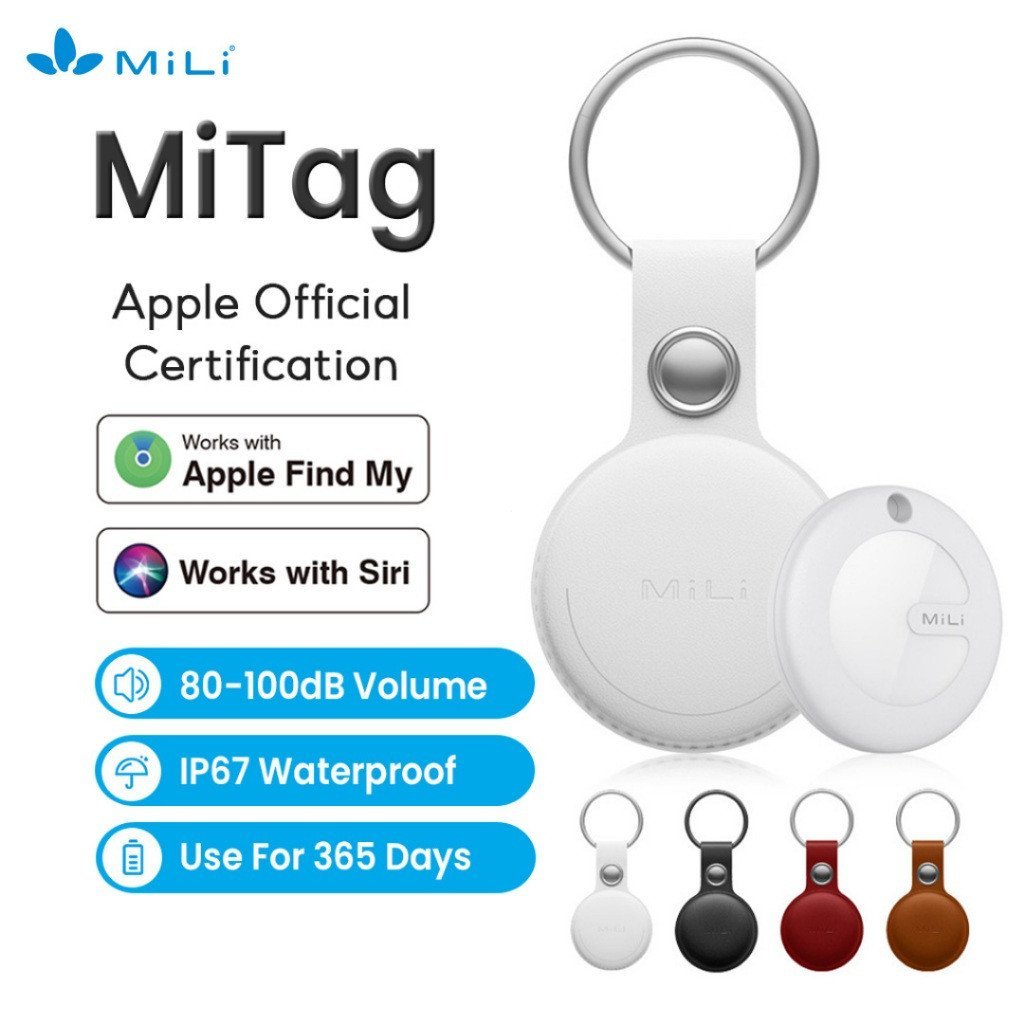 MiLi MiTag GPS Keys และตัวระบุตําแหน่งสัตว์เลี้ยงตัวติดตามบลูทูธสําหรับ iOS