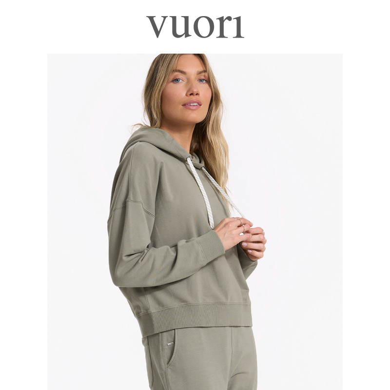 Vuori Hoodie สุภาพสตรี เสื้อกันหนาวสำหรับกีฬาและสวมใส่สบายในขณะวิ่ง