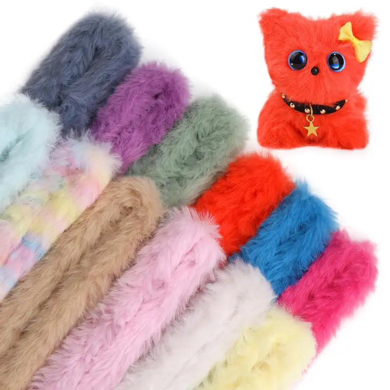 Fenrry 12Pcs Jumbo Fur Pipe Cleaners Craft Cleaners Chenille Stems Pipe for Beginners DIY Arts Craft