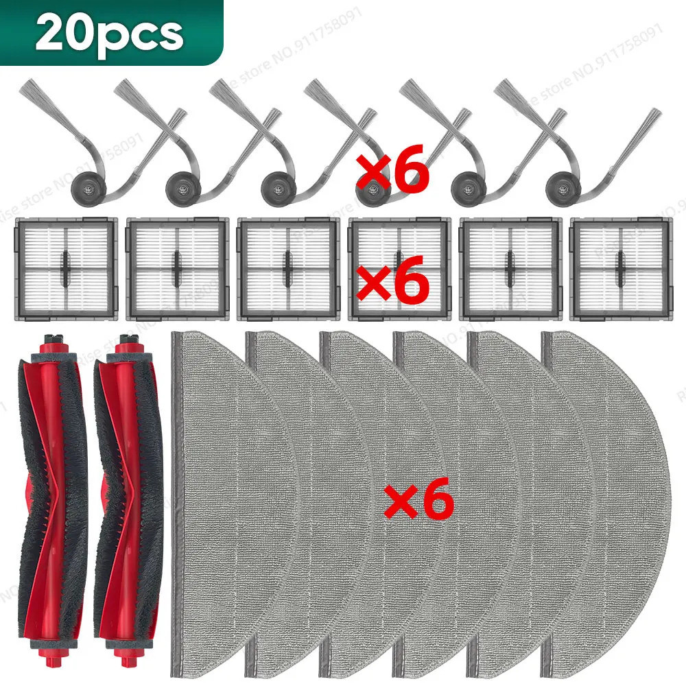 เข้ากันได้กับ Roborock Q10 Pf / Q10 Pf+ / Q10p / Q10p+ / Q10 X5 / Q10 X5+ / Q8+ / Q8 Max Pro / Q8 Ma