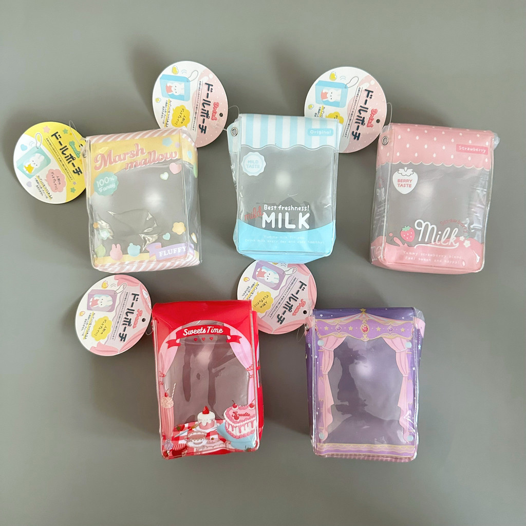 [พร้อมส่งในไทย] Mini Doll Plush Storage Bag กระเป๋าใส่ตุ๊กตา ขนาด 10cm ของแท้ 100% จากญี่ปุ่น