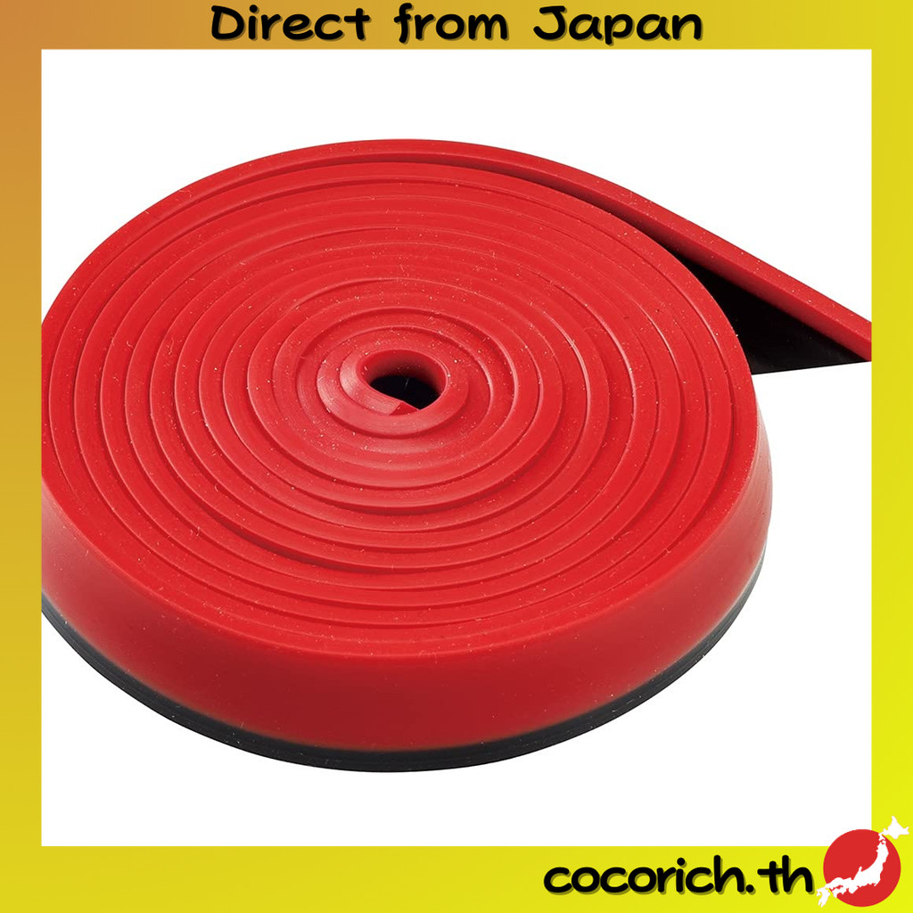 สายรัดสำรองสำหรับแว่นว่ายน้ำ SWANS (Swans) แบบสองด้าน สีดำ/แดง (Black/Red) พร้อมปรับระดับ 10 ชิ้น เห