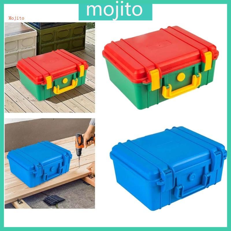 Mojito เครื่องมือความแรงอุตสาหกรรม Organizer Case ฐานกันลื่นการออกแบบอเนกประสงค์สําหรับคนงานก่อสร้าง Field Techn