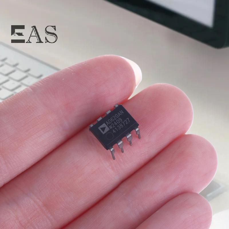 [EA] 1 ชิ้น DIY อุปกรณ์เสริมใหม่ AD620ANZ AD620AN AD620 DIP8 Low Power Instrumentation Amplifier Ele
