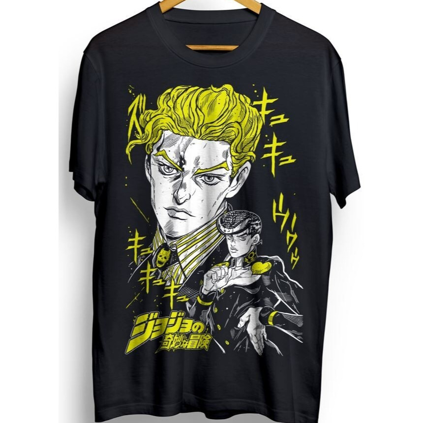 เสื้อยืด Josuke Kira จากอนิเมะ JoJos ทำจากผ้าฝ้าย 100%