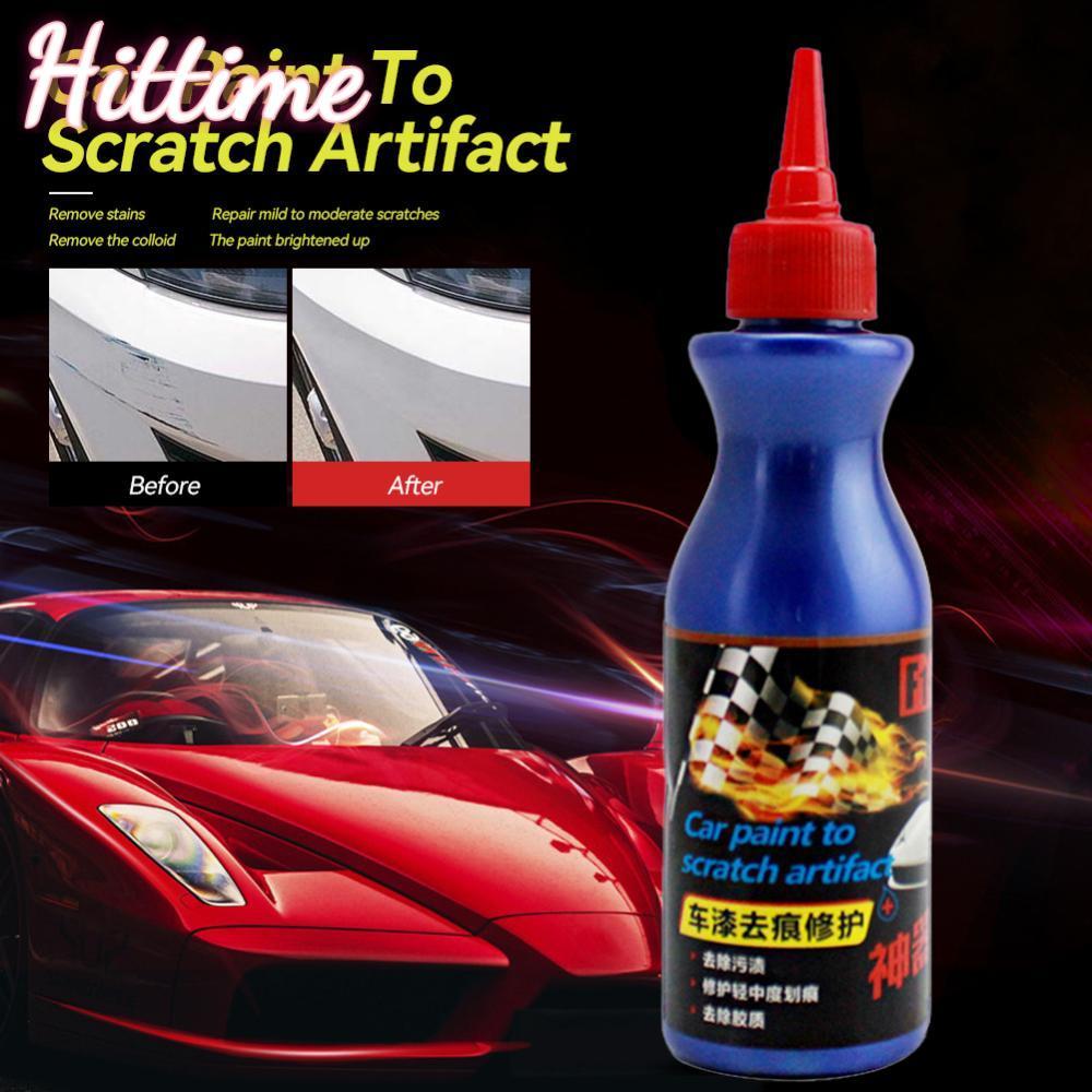 HITTIME 100g รถ Body Scratch Remover Paint Care Auto Swirl Remover รอยขีดข่วนซ่อมขัดอัตโนมัติบด Comp