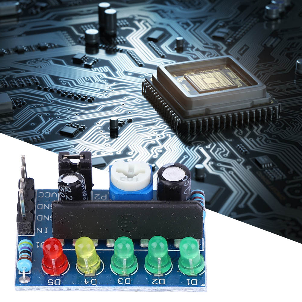 โมดูลแสดงระดับพลังงาน KA2284 Chip Audio สำหรับผลิตภัณฑ์อิเล็กทรอนิกส์