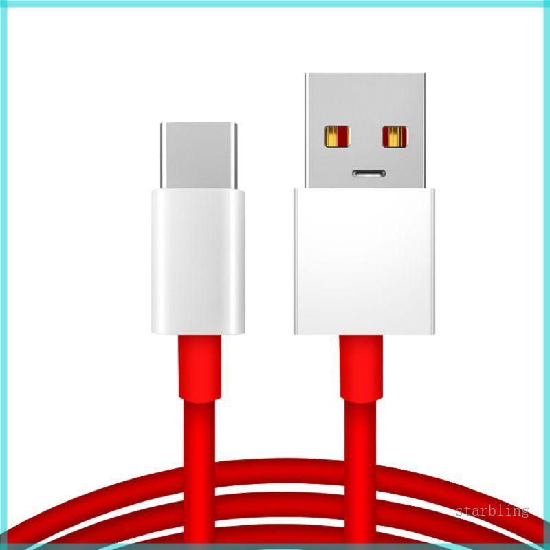 Star USB 3 1 Type C Cable Quick Fast Charging Power Data Cable สําหรับ 6T 5T