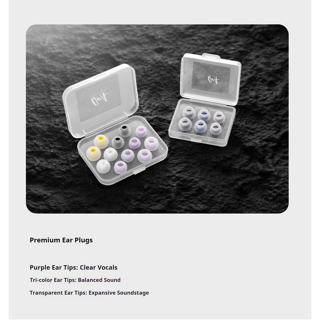 QOA MistyBlue 2DD 2BA Hybrid Hifi Music Monitor สตูดิโอ Audiophiles In Ear หูฟังแบบมีสายหูฟังแบรนด์ร่วมโดย Blue Well Ai Lu ราคา ถูกที่สุด ดีลบีเคเค แกลเลอรีภาพที่ 8