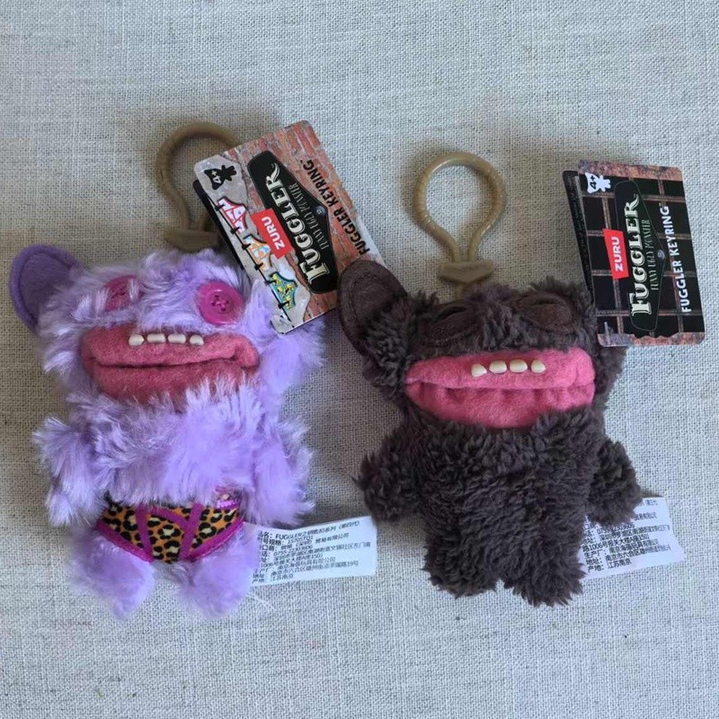 Fuggler Funny Ugly Monster ຕຸ້ມຕຸ້ມ/ພວງກຸນແຈ ກະເປົາຈີ້ (ຂອງແທ້) ແບບຟັນເຈົ້າຈິ່ງ ສູງປະມານ 23 ຊມ.