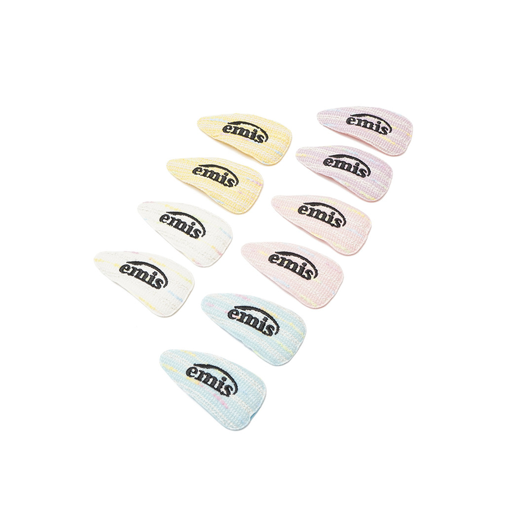 กิ๊บติดผมโลโก้กว้าง Emis Tweed