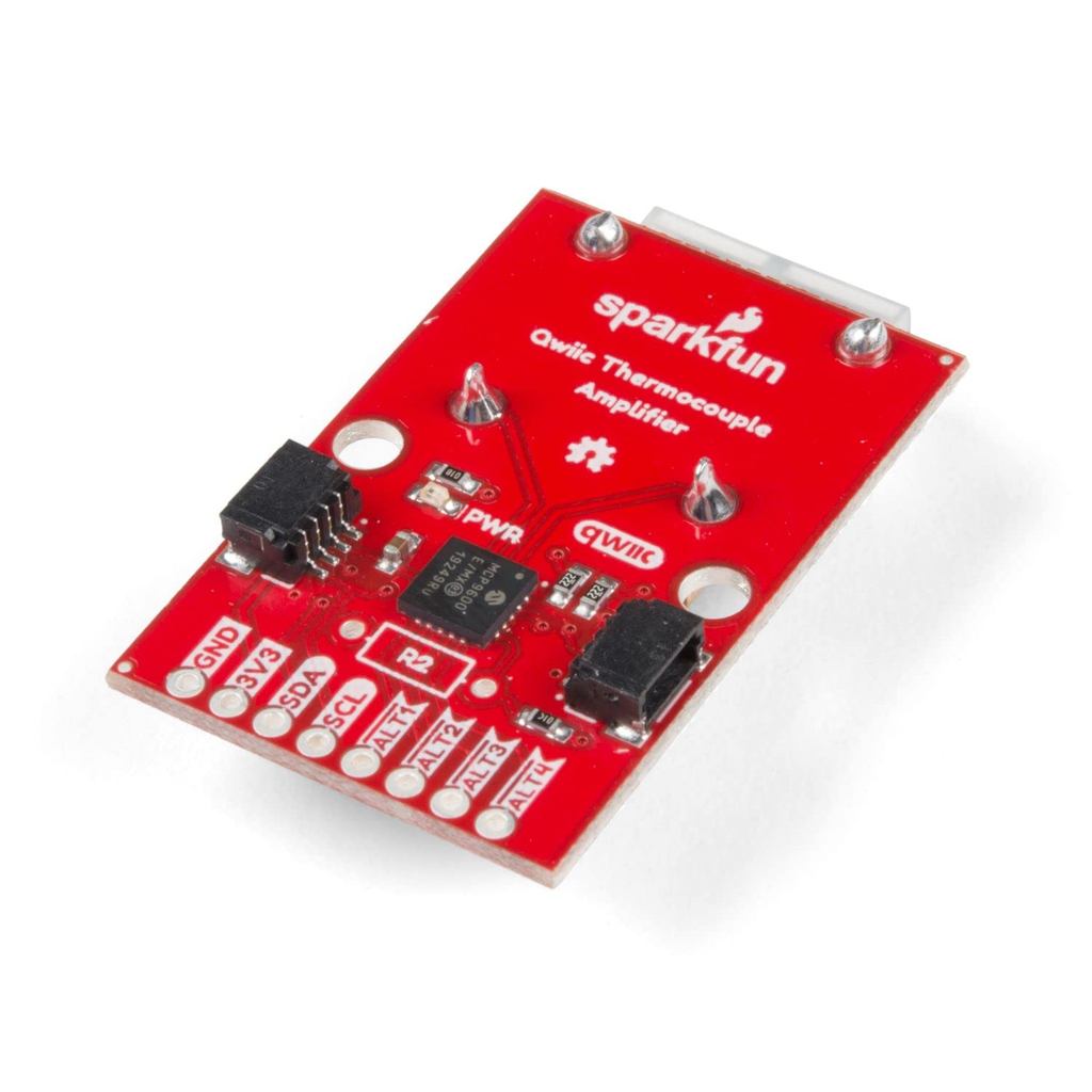 SparkFun Qwiic Thermocouple Amplifier - MCP9600 (ขั้วต่อ PCC)-K-Type 2 เซ็นเซอร์อุณหภูมิ 4 โปรแกรม ก