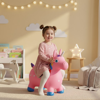 MeeiJaShop ตุ๊กตายางกระโดดเด้งดึ๋ง 1ปีขึ้นไป ยางหนา เหมาะสำห…