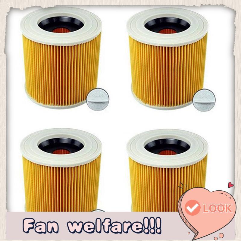 ตัวกรอง 4 ชิ้นสําหรับเครื่องดูดฝุ่น WD3 พรีเมี่ยม WD2 WD3 WD1 MV3 MV2 3 P ชุดต่อฝุ่นละเอียด