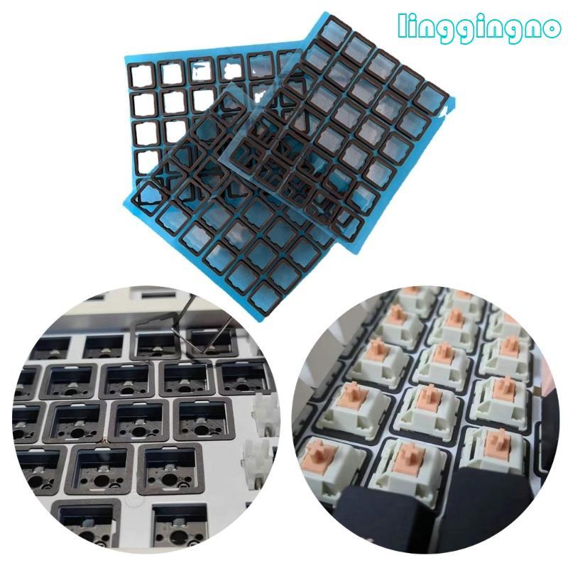 RR 120 ชิ้นคีย์บอร์ดเสียง Dampening Pad Shaft Silencers แผ่นโฟม