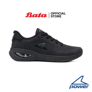 Bata บาจา Power รองเท้าสนีคเกอร์แบบผูกเชือก สำหรับผู้ชาย รุ่น FIZZ 300 สีดำ 8286182 สีขาว 8281182