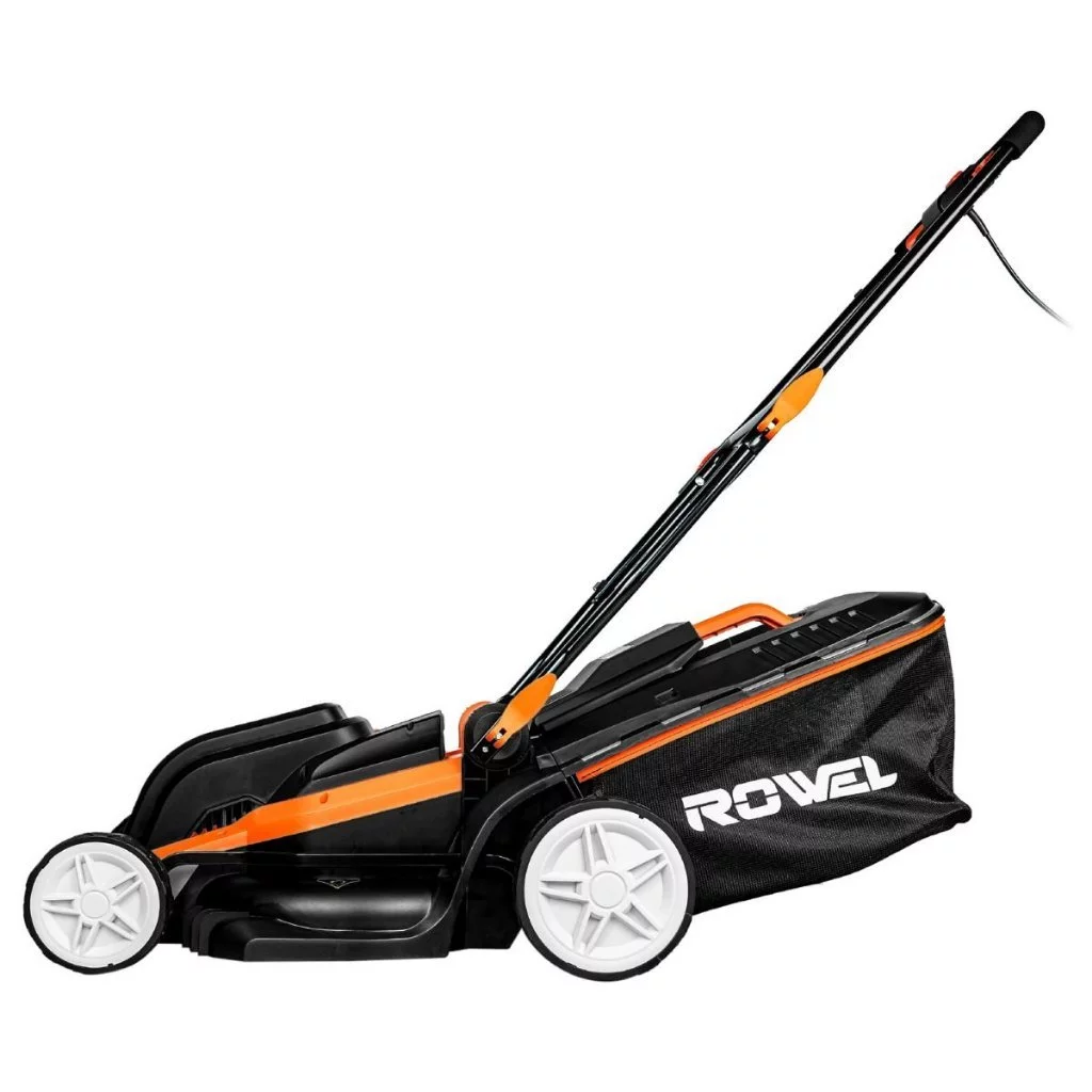 ROWEL รถเข็นตัดหญ้าไฟฟ้า รุ่น ALM160 กำลัง 1600วัตต์ ไฟ 220V. กล่องเก็บหญ้า 45L รถตัดหญ้า thumbnail 6