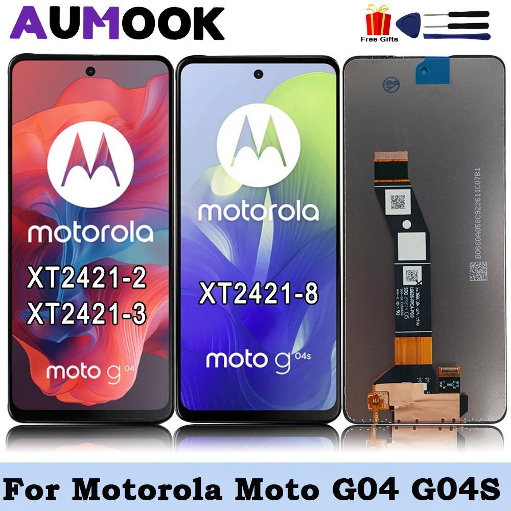 6.56 "IPS สําหรับ Motorola Moto G04s LCD XT2421-8 สําหรับ Motorola Moto G04 XT2421-2 XT2421-3 Touch 
