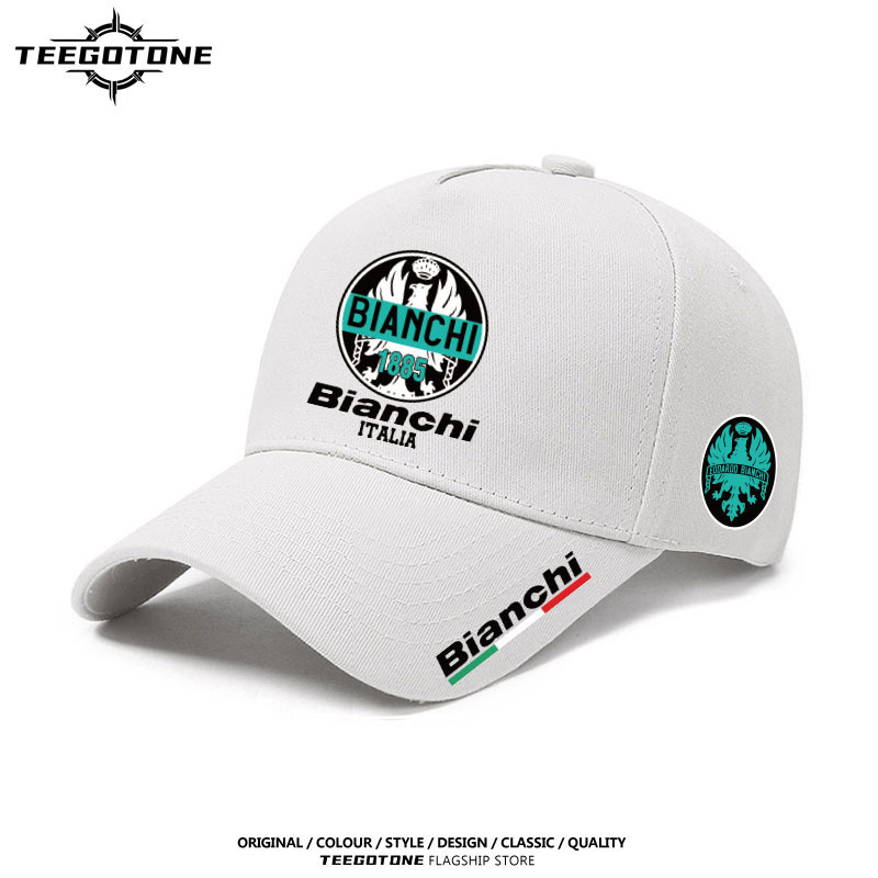 หมวกเบสบอล ขายร้อนแฟชั่น Bianchi Road Tour หมวกบังแดดสำหรับคนขี่จักรยานและกีฬากลางแจ้ง - รูปที่ 2