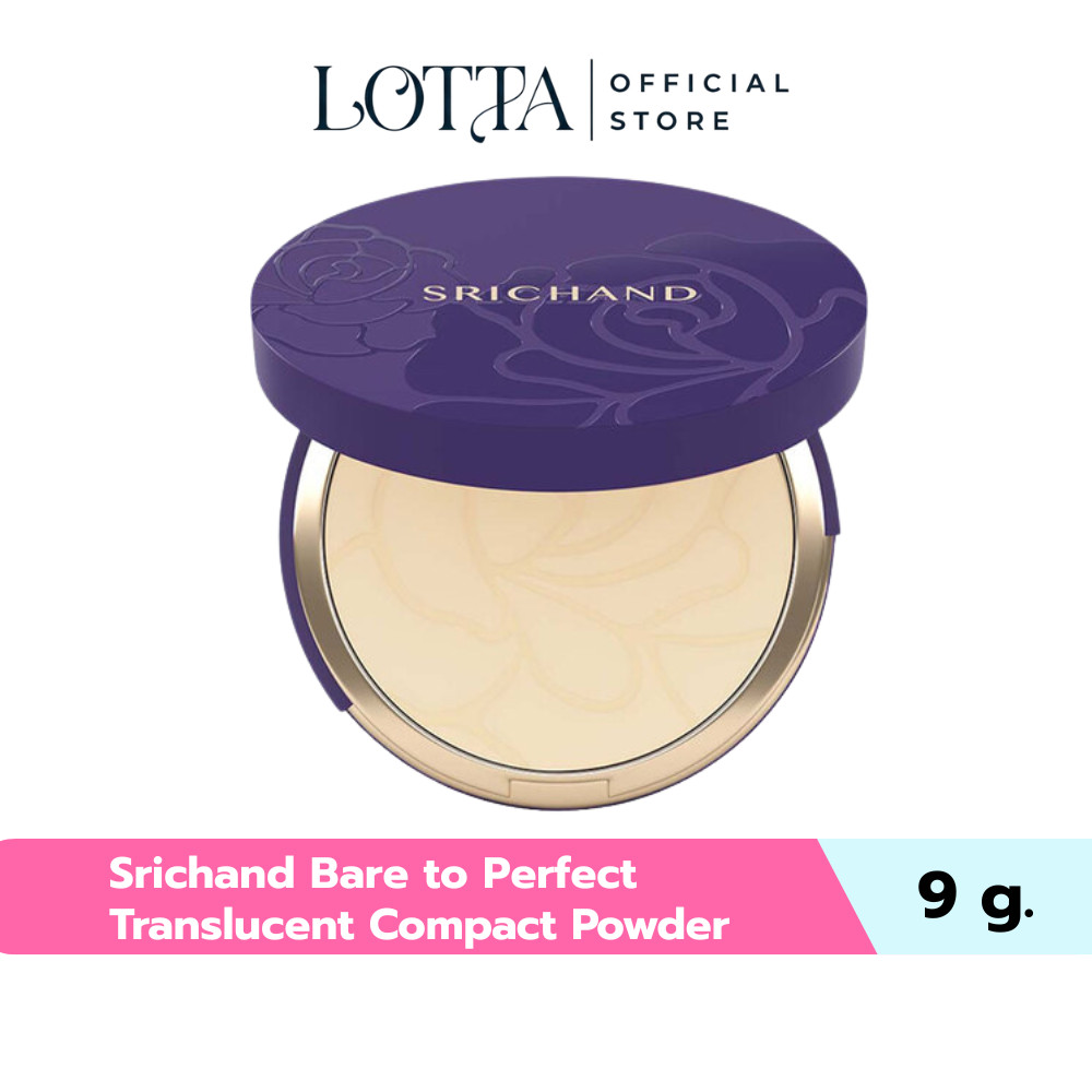 Srichand Bare to Perfect Translucent Compact Powder 9g.
