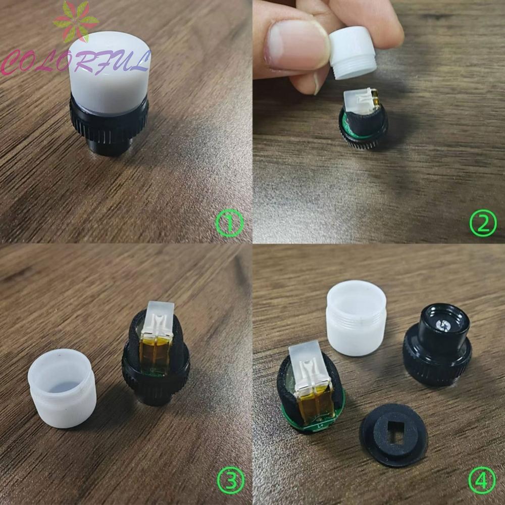 E-Bike Tyre Pressure Monitor ไฟแสดงสถานะแรงดันลมยางสําหรับฝาวาล์ว AV